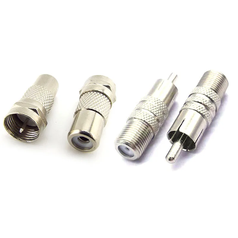 kf-S2e1c1ac0492742afadb1b4f80b493af8r-2-5-10pcs-F-Male-female-RF-TV-Plug-to-RCA-male-Female-Jack-Coaxial-Coax.webp F Male female RF TV Plug to RCA male Female Jack Coaxial Coax Adapter AV Connector converter for Coaxial cable plug p1 - Image 1