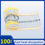 1/4W Resistance 0.1R~2.2M 1% Metal Film Resistor Series 0.25W 1R 10R 47R 100R 220R 470R 1K 2.2K 10K 22K 100K 220K 1M ohm - Image 2