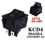 30/35A 125/250V AC High Current,ON/OFF,Special for Eelding Machine,KCD4 Sterling Silver Point,Rocker Power Button Switches - Image 4