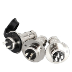 GX12 GX16 GX20 Flange Butting Type 2/3/4/5/6/7/8/9/10/12/14/15 Pin Male&Femal Aviation Plug &Socket Connectors Copper - Image 2