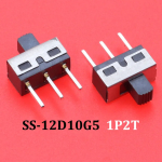 Slide Switch Micro-Power Toggle Switch Single and Double-row Direct-inserted Horizontal Sliding 2/3 Gear 1P2T 2P2T 1T3P 2P4T - Image 6