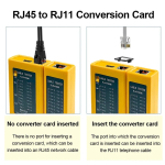 Network Cable Tester Wire Line Finder Multifunction Industrial Control Elements for RJ45 RJ11 HDMI Customized - Image 5