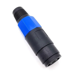 blue 4 Pin NL4FC Speaker Connector Locking Plug and Socket Male Docking Cable Connector Audio Adapter - Image 6