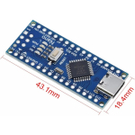 For Nano Board CH340/ATmega+328P Without USB Cable, Type-C Connection Compatible with Arduino Nano V3.0 - Image 4