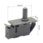 400V Refrigerator Spare Parts Door Light Control Normally Closing Push Button Switch Refrigerator Door Freezer Door Switch - Image 3