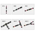 IP68 Waterproof Connector Three-way Electrical 2/3/4pin Wire Cable Connector Outdoor Underwater Terminal Block Home Improvement - Image 2