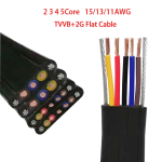 TVVB+2G Steel Wire Flat Cable