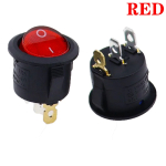 KCD1 5V-12V / 220v ON/OFF Round Rocker Switch LED illuminated Car Dashboard Dash Boat Van With light - Image 5