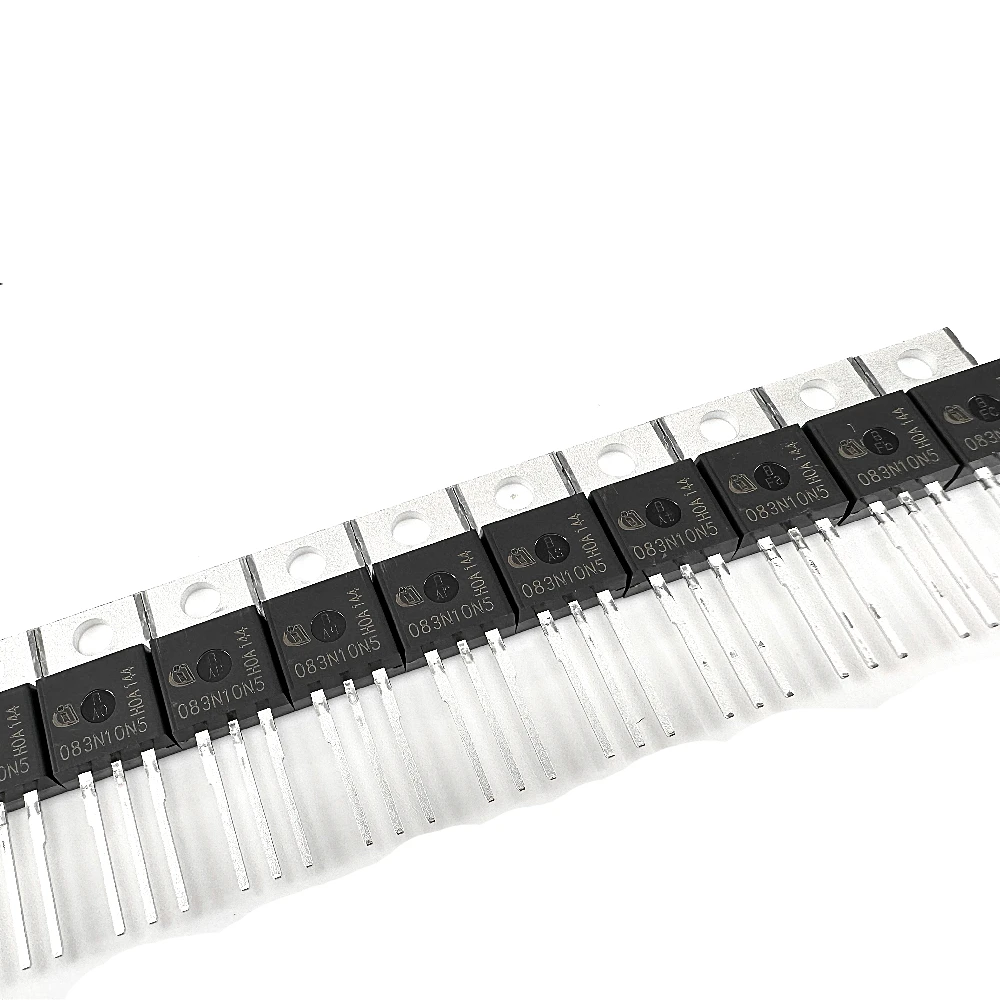 kf-S53a85c74b40a4b0b8f51452363b075aaz-10pcs-New-original-IPP083N10N5-083N10N5-TO-220-N-CH-73A-100V.webp IPP083N10N5 083N10N5 TO-220 N-CH 73A 100V - Image 1