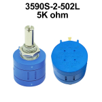 3590S Multiturn Potentiometer 500 1K 2K 5K 10K 20K 50K 100K Ohm Potentiometer Adjustable Resistor 3590 102 202 502 103 - Image 5