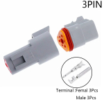 DT 2 3 4 6 8 12 Pin Auto Waterproof Connector Automotive Sealed Electric Male And Female Plug DT06-2S DT04-2P - Image 4