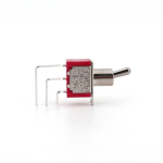 T80-T Vertical Right Angle PCB Mount Miniature Toggle Switch 5A/125VAC - Image 2