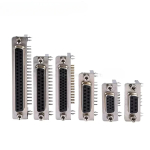 DR9 DR15 DR25 DR37 Hole/Pin Female Male Right Angle Welded D-sub Connector RS232 Serial Port Adapter DB9 9/15/25/37 Pin - Image 2