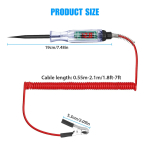 3-24V Car Digital Electric Voltage Circuit Tester Truck Automotive Light Pen - Image 4