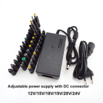 AC TO DC 12V 15v 16v 18v 19v 24VAdjustable Universal Power supply Charger Adapter 96W DC converter For pc Laptops Eu US uk AU p1