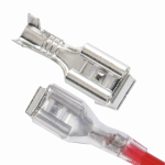 6.3mm 4.8mm Anti-back Strap Self-locking Plug Spring Cold-Pressed Terminal Block Wire Copper Joint DJ6212-4.8B DJ6212-6.3B - Image 4