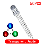 5mm full-color LED RGB red/green/blue Common Cathode/Anode Four feet transparent highlight color light 5mm diode colorful - Image 3
