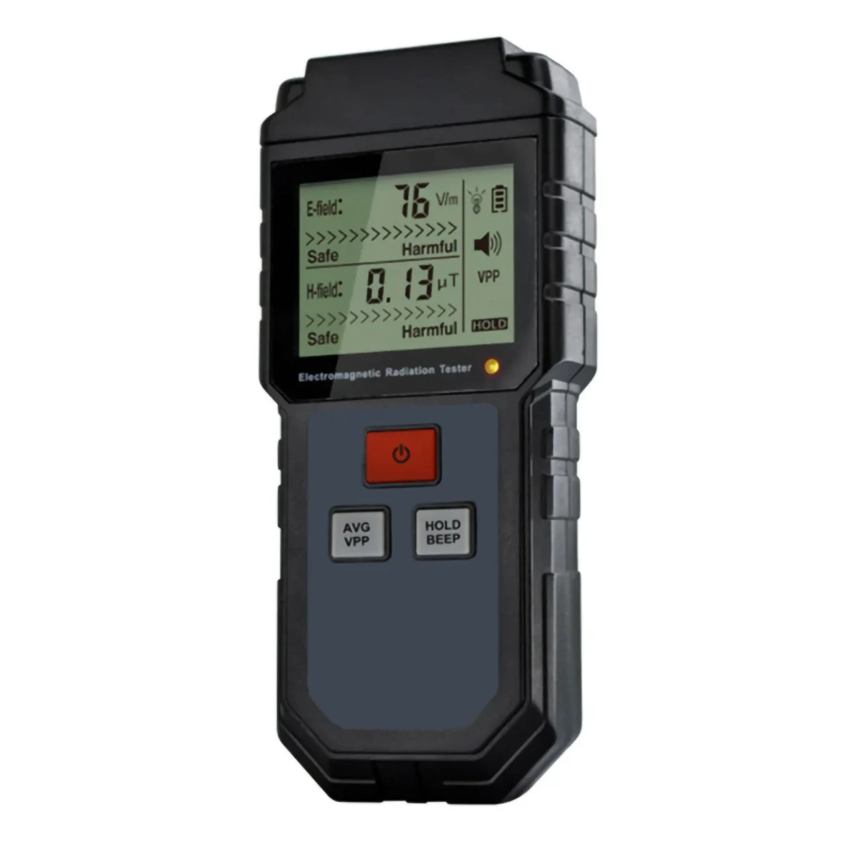 ET825 Portable EMF Meter Professional Electromagnetic Field Radiation Detector Handheld Portable Radio Frequency Warn Meter - Image 2