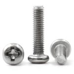304 Stainless steel M2 M2.5 M3 M3.5 M4 M5 M6 M8 Round Pan Head Phillips Machine Screw Button Head Cap Cross Bolt - Image 4