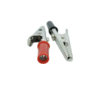 5A 50mm Red Black electric Alligator Crocodile clamp Clips Power Test Probe Lead Socket cable Connector banana Plug Metal p1 - Image 5