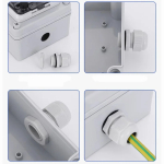 Waterproof Cable Gland 10pcs Cable entry IP68 PG7 for 3-6.5mm PG9 PG11 PG13.5 PG16 PG19/21/ White Black Nylon Plastic Connector - Image 6