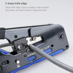 Network cable clamp pliers stripping Crimping pliers/Professional Network Cable Tester RJ45 RJ11 RJ12 CAT5 UTP LAN Cable Tester - Image 3