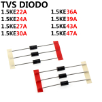 1.5KE22A 1.5KE24A 1.5KE27A 1.5KE30A 1.5KE36A 1.5KE39A 1.5KE43A 1.5KE47A TVS DIODE