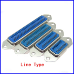 57 Series Centronics Connector Male Female CN-14P24P36P/50P 180 Degree Straight Pin PCB Mount Type Printer Port 40240 40360 - Image 2
