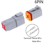 DT 2 3 4 6 8 12 Pin Auto Waterproof Connector Automotive Sealed Electric Male And Female Plug DT06-2S DT04-2P - Image 6