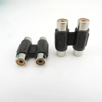 RCA male to male Female Connector AV Coupler RCA 2RCA 3RCA To Female Audio Video Adapter PLUG Socket Extension Converter - Image 6