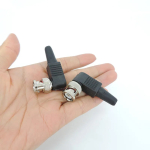 Straight Bnc Male plug Connector right angle 90 degree adapter For Rg59 solderless Cable CCTV video balun no solder - Image 5