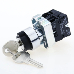 XB2-BG21 XB2-BG33 XB2-BG53 key control knob switch 1NO /2NO 2/3 position self locking / self reset selector Knob switch 22mm - Image 4