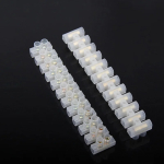 12 Position Barrier Terminal Strip Block White X3-0512 X3-1012 X3-2012 X3-3012 X3-6012 Nylon Plastic Terminal - Image 2