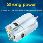 895 DC Motor 12V 24V High Torque 6000RPM 20000RPM Double Ball Bearing High RPM DC Motor for Electric Tool DIY Small Micro Drill - Image 5