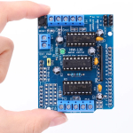 L293D DC Motor Drive Shield Stepper 4.5-36V 4CH Motor Driver Shield Module for Arduino Raspberry Pi DIY Experiments - Image 5