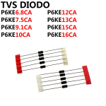 TVS DIODE P6KE6.8CA P6KE7.5CA P6KE9.1CA P6KE10CA P6KE12CA P6KE13CA P6KE15CA P6KE16CA