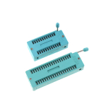 Lock seat 40p Lock seat ic movable seat Lock seat 3m narrow-body chip socket Microcontroller socket 14P 16P 18P 20P 28P 32P Zif-socket - Image 4