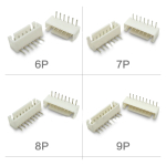 2.54mm Pitch  XH2.54 Curved needle Pin Header Connector 2P 3P 4P 5P 6P 7P 8P 9P 10P 12-16Pin Right Angle Socket XH For PCB - Image 6
