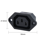 IEC320 10A 250V Black Male female docking Plug Connector Rewireable C13 C14 Plug Rewirable Power Konektor 3 Pin AC Socket - Image 5