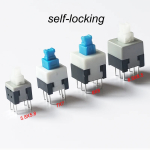 Self-Locking Switch Push Button Swith Press On Off 6Pin Size 5.8x5.8mm 7x7mm 8X8mm 8.5x8.5mm