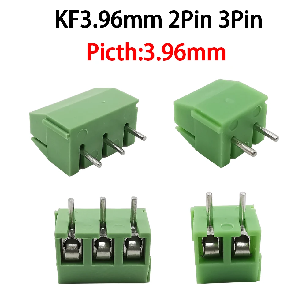kf-S74bc68e228d844108bbe4f4a1f6273dfw-10-20-50Pcs-KF396-3-96mm-2-3Pin-Spliceable-PCB-Screw-Terminal-Blocks-Wire-Connector-Pitch.webp 3.96mm KF396 2/3Pin Spliceable PCB Screw Terminal Blocks Wire Connector Pitch 3.96mm Pluggable Plug-in PCB Terminals - Image 1