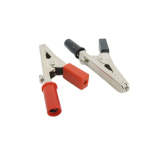 5A 50A Handle Test Probe Metal Alligator Crocodile Clips Connector Connect Socket Plug Black Red for Electrical Car Battery - Image 5