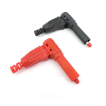 4mm Banana Male Right Angle Insulation Wire Solder socket Type DIY Plug cable Connectors Multimeter Test lead - Image 2