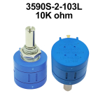 3590S Multiturn Potentiometer 500 1K 2K 5K 10K 20K 50K 100K Ohm Potentiometer Adjustable Resistor 3590 102 202 502 103 - Image 3