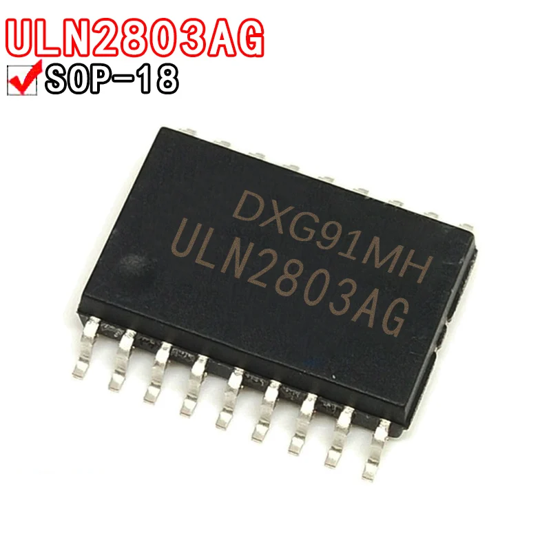 kf-S7bbe69229d7b48e6b8c7094afc620911N-10PCS-ULN2803AG-ULN2803AFWG-7-2mm-wide-body-patch-SOP18.webp ULN2803AG ULN2803AFWG 7.2mm wide-body patch SOP18 - Image 1