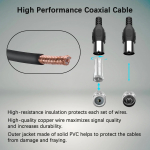 High Performance Indoor Digital HD TV Antenna 5600 Miles Long Range Signal Booster 4K 1080P Amplifier Free View ATSC/DVB-T/ISDB - Image 3