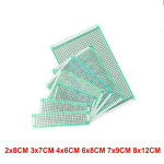 Double-sided Spray Tin Plate 2*8cm 3*7cm 4*6cm 6*8cm 7*9cm 8*12cm PCB Circuit Board Green Oil Glass Fiber Universal Board - Image 2