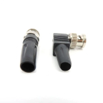 Straight Bnc Male plug Connector right angle 90 degree adapter For Rg59 solderless Cable CCTV video balun no solder - Image 4