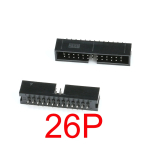 2.54MM pitch  dip 6P 10P 20P 26P 34P 40P PIN MALE SOCKET straight idc box headers PCB CONNECTOR DOUBLE ROW DC3 HEADER - Image 4