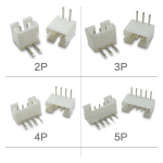 2.0mm Pitch  PH2.0 Right Angle Curved Needle Female Connector 2P/3P/4P/5P/6P/7P/8P/9P/10P-13p pin White Connector - Image 2